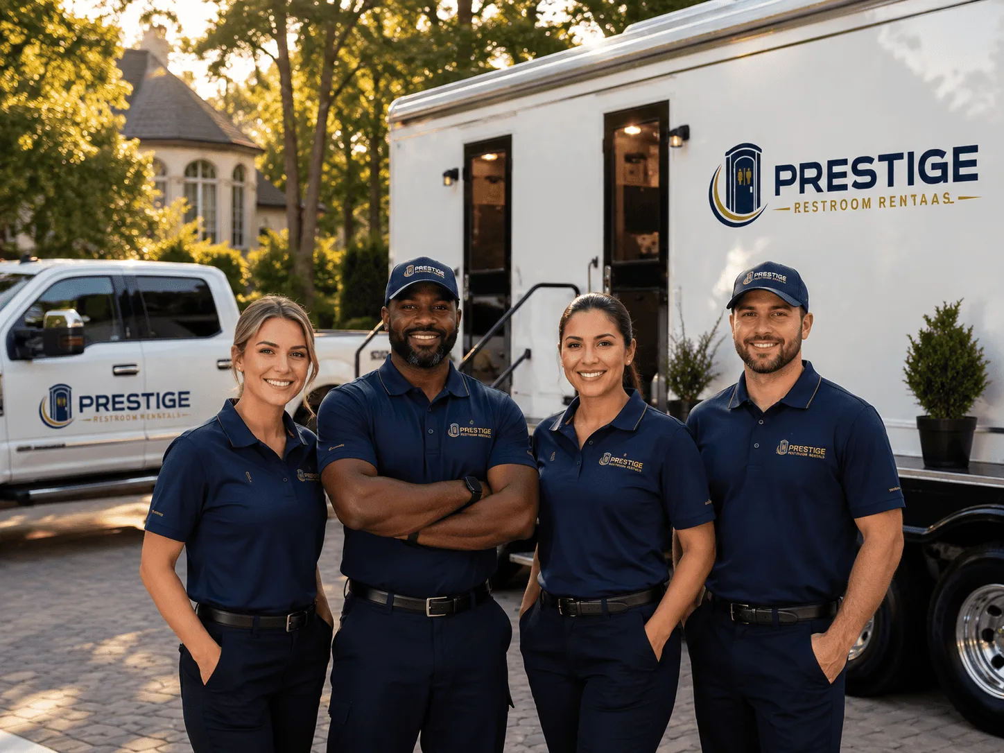 Trusted Luxury Portable Restrooms company in Nemours, WV